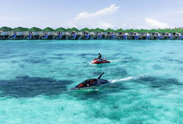 SIYAM WORLD MALDIVES  5* 5 gece  Havuz ve kaydıraklı su üstü villa her şey dahil Konaklama THY