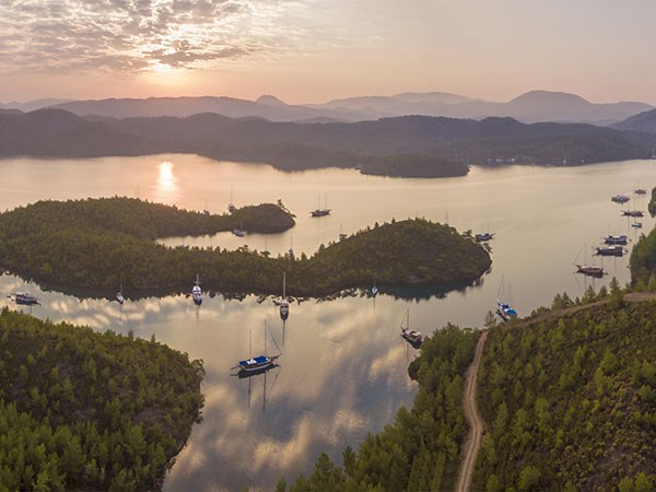 BODRUM GÖKOVA BODRUM MAVİ YOLCULUK KLİMALI YAT TURU 7 GECE 8 GÜN